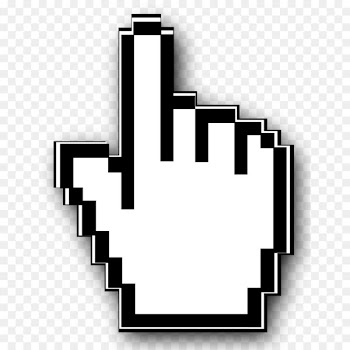 Computer mouse Cursor Pointer Hand Clip art - Vector Hand 