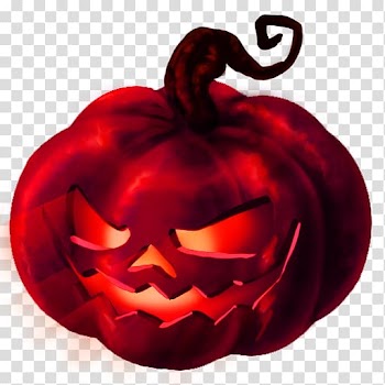 Computer mouse Jack-o'-lantern Computer Icons Pumpkin, Red pumpkin head decoration pattern transparent background PNG clipart