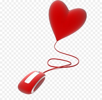 Computer mouse Love Heart Valentines Day - mouse 