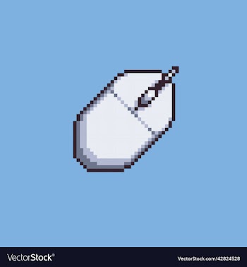 computer mouse pixel art