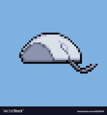 computer mouse pixel art