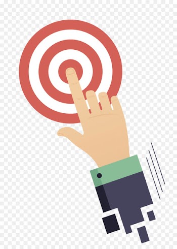 Computer mouse Pointer Abstraction - Mouse click on the illustration 