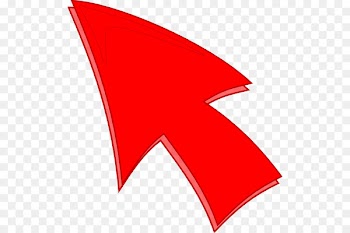 Computer mouse Pointer Arrow Clip art - red arrow 