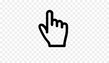 Computer mouse Pointer Computer Icons Cursor Clip art - index finger 