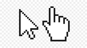Computer mouse Pointer Cursor Pixel - Mouse Cursor PNG 
