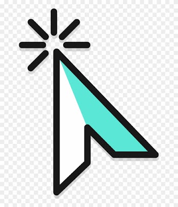 Computer Mouse Pointer Cursor Point And Click - Click Vector Png
