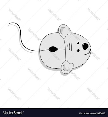 Computer mouse vector image