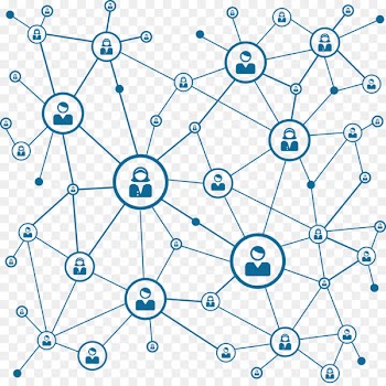Computer network Blockchain Bitcoin Cryptocurrency Network service - Vector Business People cable 