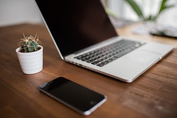 Computer on Desk