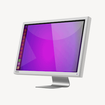 Computer screen clipart illustration psd. | Free PSD - rawpixel