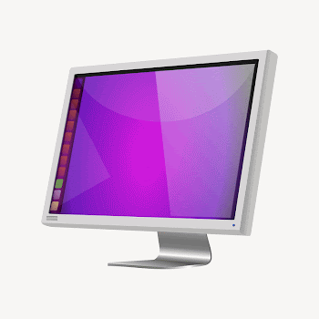 Computer screen collage element illustration | Free Vector - rawpixel