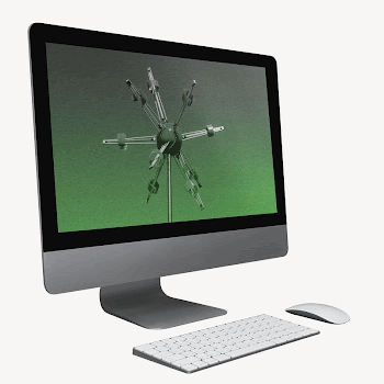 Computer screen editable mockup, digital | Free PSD Mockup - rawpixel