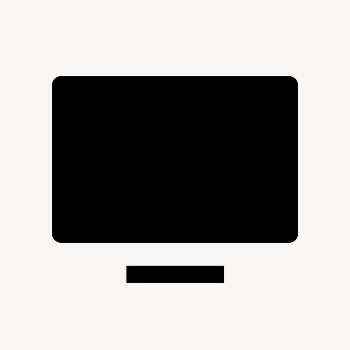 Computer screen icon, flat graphic | Free Icons - rawpixel