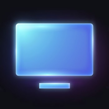 Computer screen icon, neon glow | Free Icons - rawpixel