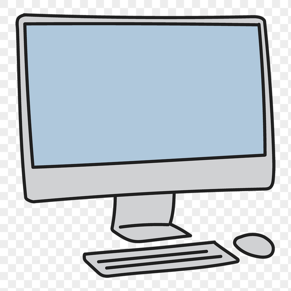 Computer screen png sticker, digital | Free PNG Illustration - rawpixel