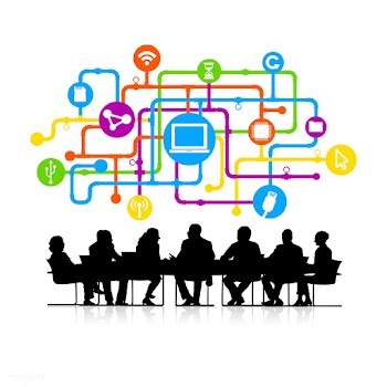 Computer systems meeting | Free stock vector - 394101