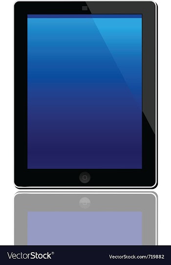  					Computer tablet vector&nbsp;image														