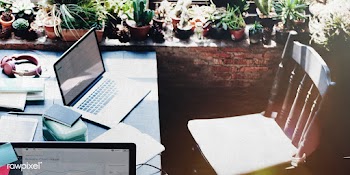 Computer workspace chair | Free stock photo - 1446