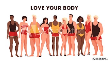 Concept of body positive