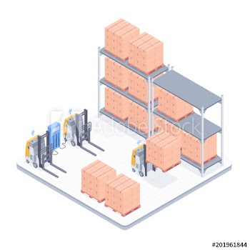 Concept of smart warehouse