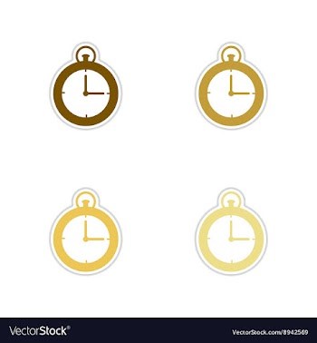 Concept paper stickers on white background vector image