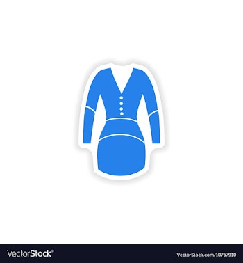 Concept stylish paper sticker on white background vector image