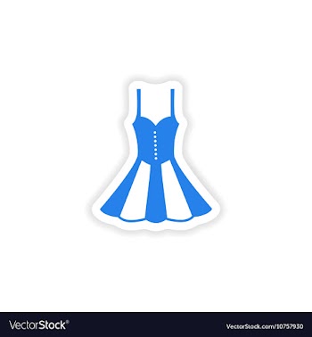 Concept stylish paper sticker on white background vector image