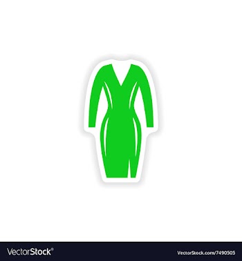 Concept stylish paper sticker on white background vector image