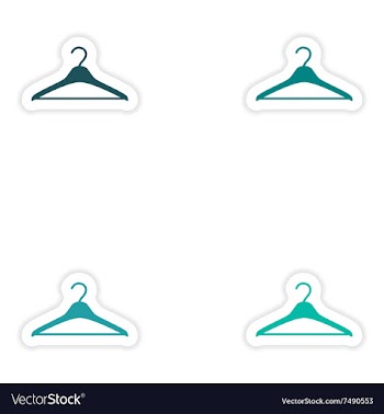 Concept stylish paper sticker on white background vector image