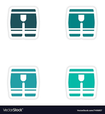 Concept stylish paper sticker on white background vector image