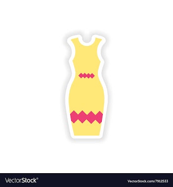 Concept stylish paper sticker on white background vector image