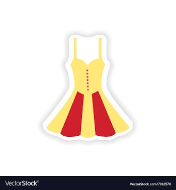 Concept stylish paper sticker on white background vector image