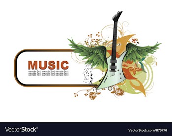 Concert frame vector image