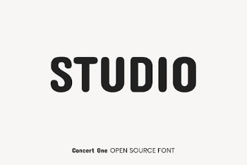 Concert One open source font | Free Font Add-on - rawpixel