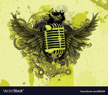 Concert poster vector image
