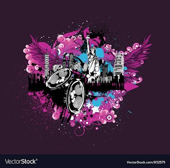 Concert poster vector image