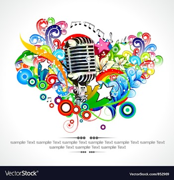 Concert poster vector image