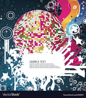 Concert poster vector image