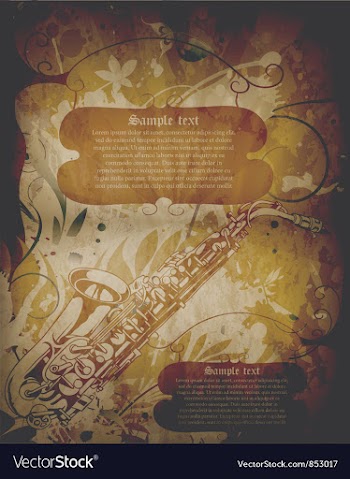 Concert poster vector image