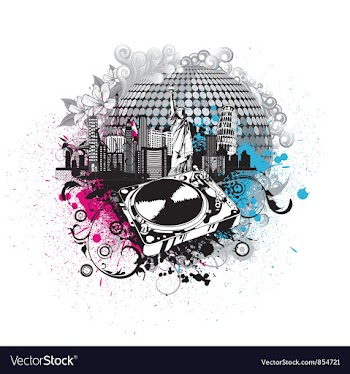 Concert poster vector image