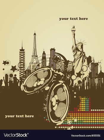 Concert poster vector image