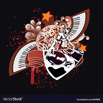 Concert poster vector image