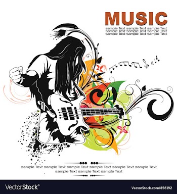 Concert poster vector image