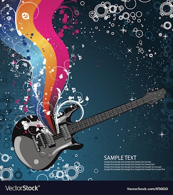 Concert poster vector image