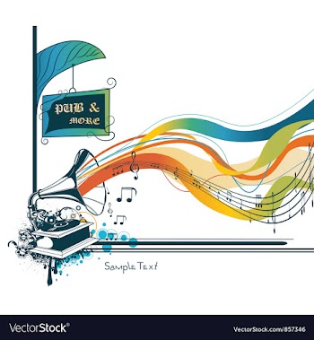 Concert poster vector image