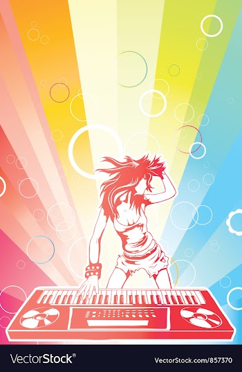 Concert poster vector image
