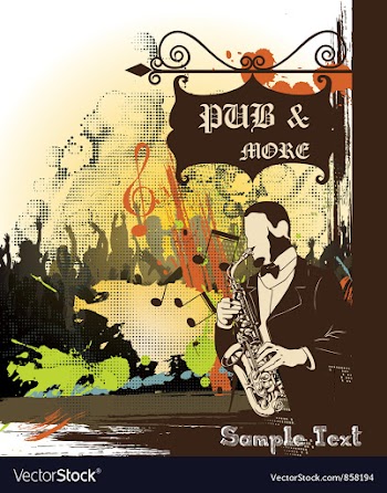 Concert poster vector image