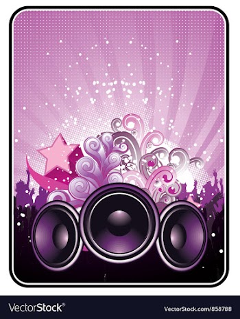 Concert poster vector image