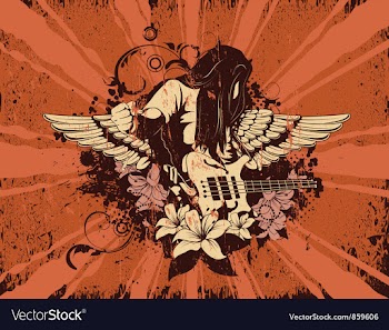 Concert poster vector image