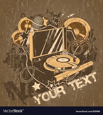 Concert poster vector image